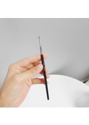 Super Thin Eyebrow Brush Eyeliner Synthetic Hair Brush Sharp Angled Fine Eye Liner Eyebrow Brushes Make Up Cosmetic Tools