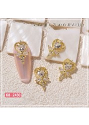 Nail Art Zircon Jewelry Bowknot Pearl Accessories Explosive Flower Color Preserved Decorative Diamond Nail