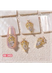 Nail Art Zircon Jewelry Bowknot Pearl Accessories Explosive Flower Color Preserved Decorative Diamond Nail