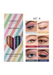 20/12pcs Colorful Eyeliner Pen Quick Drying Lasting Waterproof High Pigmented Eyeliner Pencil Eye Makeup Cosmetic TSLM1