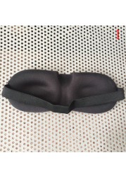 1pc 3D Sleeping Eye Mask Travel Comfort Aid Eye Mask Cover Patch Paded Soft Sleeping Mask Blindfold Eye Relax Massager Beauty Tools