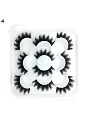 Lashes DD Curl 23-28mm Russian Volume Mink Lashes 3D Mink Eyelashes Lashes Reusable Fluffy False Lashes Russian