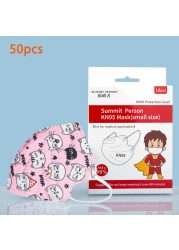 Children Masks ffp2 KN95 Mascarillas Filter 5 Layers Face Masks homology ada Protective Mouth Mask Ce Children FPP2 Masks Masque