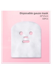 DARSONVAL 50pcs Face Gauze Facial Masks Slimming Remove Eye Pouch Facial Skin Care Mask Beauty Tools Face Gauze Mask