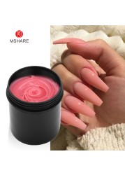 MSHARE Pink Acrylic Gel Polyacrylic Nail Extension Gel UV Led 150ml