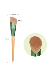 Wig 1/2 Piece Foundation Makeup Brush Slant Head Liquid Foundation Concealer Cosmetic Blending Brushes Face Contour Beauty Tool