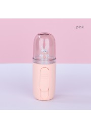 Nano Mist Sprayer Facial Beauty Tool USB Humidifier Rechargeable Nebulizer Facial Steamer Moisturizing Face Skin Care Tools