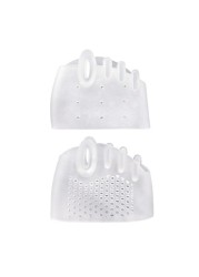 Silicone Forefoot Pads Toe Separator Cushion Pad Pain Relief Shoes Insoles Finger Toe Valgus Corrector Gel Pads Foot Care