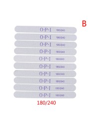 10 قطعة/5 قطعة الخشب ملف الأظافر 100/180 180/240 المهنية مزدوجة الجانب مسمار الفن الرملي عازلة الملفات
