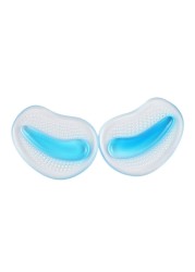 D2TA 1 Pair High Heel Soft Silicone Gel Cushions Anti-Slip Insoles Forefoot Shoe Foot Pad