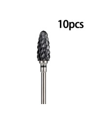 Nail Bits Ceramic Nail Drill Bit Pedicure Drill Milling Cutter For Manicure Machine Pedicure Caps Ceramic Drill Nail Polish Tools