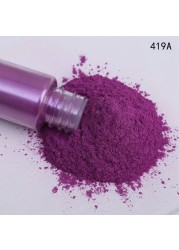 Colorful pearl mica pigment powder for nails glitter art, soap making epoxy resin eyeshadow lipstick car paint