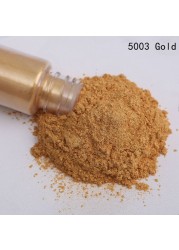 Colorful pearl mica pigment powder for nails glitter art, soap making epoxy resin eyeshadow lipstick car paint