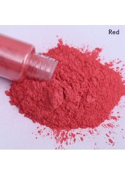 Colorful pearl mica pigment powder for nails glitter art, soap making epoxy resin eyeshadow lipstick car paint