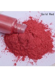 Colorful pearl mica pigment powder for nails glitter art, soap making epoxy resin eyeshadow lipstick car paint