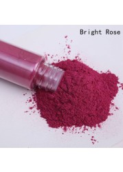 Colorful pearl mica pigment powder for nails glitter art, soap making epoxy resin eyeshadow lipstick car paint