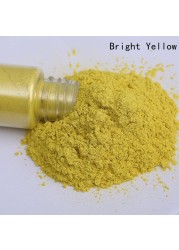 Colorful pearl mica pigment powder for nails glitter art, soap making epoxy resin eyeshadow lipstick car paint