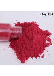 Colorful pearl mica pigment powder for nails glitter art, soap making epoxy resin eyeshadow lipstick car paint