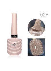 1pc Diamond Glue Nail UV Gel Semi Permanent Varnish Soak Off Matte Base Top Coat Nail Glue Diamond Glitter Nail Art TSLM1