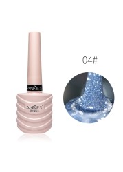 1pc Diamond Glue Nail UV Gel Semi Permanent Varnish Soak Off Matte Base Top Coat Nail Glue Diamond Glitter Nail Art TSLM1