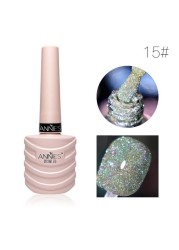 1pc Diamond Glue Nail UV Gel Semi Permanent Varnish Soak Off Matte Base Top Coat Nail Glue Diamond Glitter Nail Art TSLM1