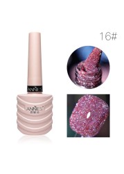 1pc Diamond Glue Nail UV Gel Semi Permanent Varnish Soak Off Matte Base Top Coat Nail Glue Diamond Glitter Nail Art TSLM1