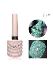 1pc Diamond Glue Nail UV Gel Semi Permanent Varnish Soak Off Matte Base Top Coat Nail Glue Diamond Glitter Nail Art TSLM1