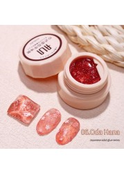 30 Solid Colors Nail Polish Painting Gel Super Texture Pure Color Full Coverage DIY Nail Art Designs Gel Nail Art Gel TSLM1