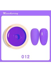 22 Color Solid Canned Gel Nail Polish No Flowing Full Coverage Pigmented Color Paint DIY Nail Art Designs Nail Gel Polish TSLM1