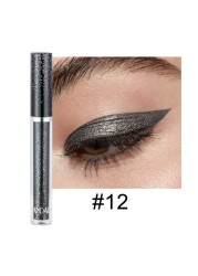 Makeup Black Glitter Liquid Eyeshadow Shimmer Diamond Shiny Eyeshadow Palette Lasting Shimmer Pigmented Eye Shadow Cosmetics