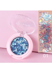 New Golden Shiny Liquid Eyeshadow Metallic Diamond Glitter Eyeshadow Palette Lasting Shimmer Pigmented Eye Shadow Cosmetics 1PC