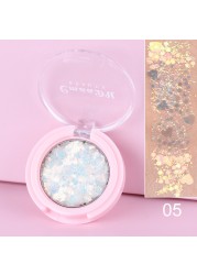 New Golden Shiny Liquid Eyeshadow Metallic Diamond Glitter Eyeshadow Palette Lasting Shimmer Pigmented Eye Shadow Cosmetics 1pc