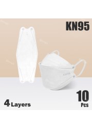 Korean Face Mask KN95 Mascarillas FPP2 Adutos Security Protection KN 95 Mascherine FFP2 Masque Colors Morandi FFPP2 Certification