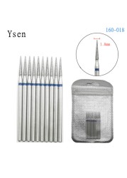 10pcs Diamond Cutting Set for Manicure Drill Kit Accessories Electric Pedicure Nail Drill Machine Gel Remover Manicure Tool