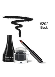 10 Colors Matte Eyeliner Gel With Brush Waterproof Quick Dry Long Lasting Eye Makeup Anti-sweat Eye Liner Cream