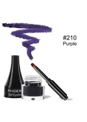 10 Colors Matte Eyeliner Gel With Brush Waterproof Quick Dry Long Lasting Eye Makeup Anti-sweat Eye Liner Cream