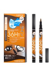 4 color waterproof and anti halo 36H color eyeliner