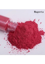 10g Mica Powder Epoxy Resin Dye Pearl Pigment Natural Mineral Mica Handmade Soap Coloring Powder for Cosmetic Soap Making