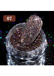 Born Pretty Reflective Glitter Powder Bright Light Shining Nail Chrome Pigment Dust Powder Nail Decoration for Gel Polish