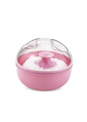 Portable Baby Soft Body Talc Powder Puff Sponge Container Box Useful Supplies