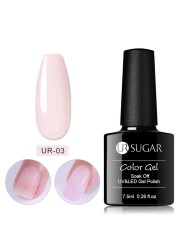 UR Sugar Milky White Gel Gel Polish 7.5ml Soak Off UV Gel Nail Polish Varnish Semi Permanent Nail Art UV LED Varnish