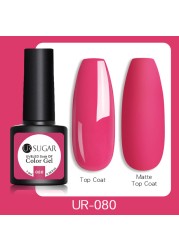 ur sugar 7.5ml gel nail polish nail color soak off uv gel varnish semi permanent uv gel nail art varnish base top coat