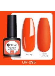 ur sugar 7.5ml gel nail polish nail color soak off uv gel varnish semi permanent uv gel nail art varnish base top coat