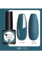 ur sugar 7.5ml gel nail polish nail color soak off uv gel varnish semi permanent uv gel nail art varnish base top coat