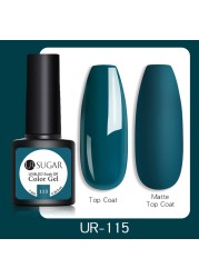 ur sugar 7.5ml gel nail polish nail color soak off uv gel varnish semi permanent uv gel nail art varnish base top coat