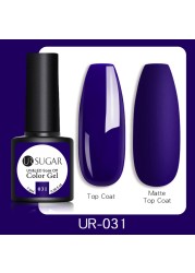 ur sugar 7.5ml gel nail polish nail color soak off uv gel varnish semi permanent uv gel nail art varnish base top coat