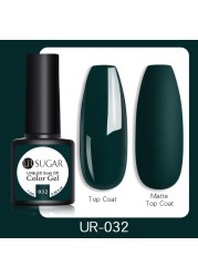 ur sugar 7.5ml gel nail polish nail color soak off uv gel varnish semi permanent uv gel nail art varnish base top coat