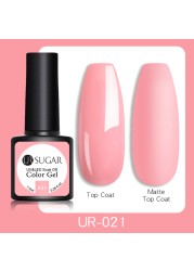 ur sugar 7.5ml gel nail polish nail color soak off uv gel varnish semi permanent uv gel nail art varnish base top coat