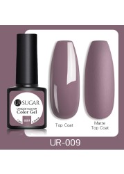 ur sugar 7.5ml gel nail polish nail color soak off uv gel varnish semi permanent uv gel nail art varnish base top coat