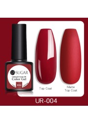 ur sugar 7.5ml gel nail polish nail color soak off uv gel varnish semi permanent uv gel nail art varnish base top coat